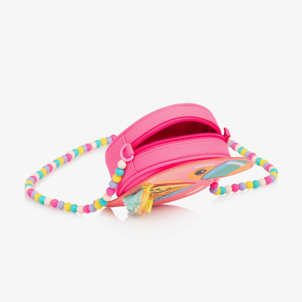 Billieblush-Girls' Pink Avian Charm Bag | Childrensalon Outlet