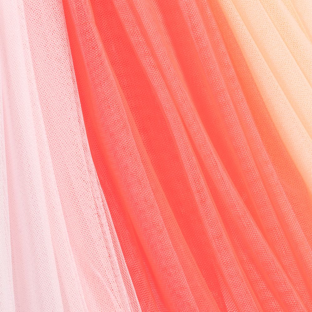 Billieblush-Girls Pink & Blue Tulle Skirt | Childrensalon Outlet