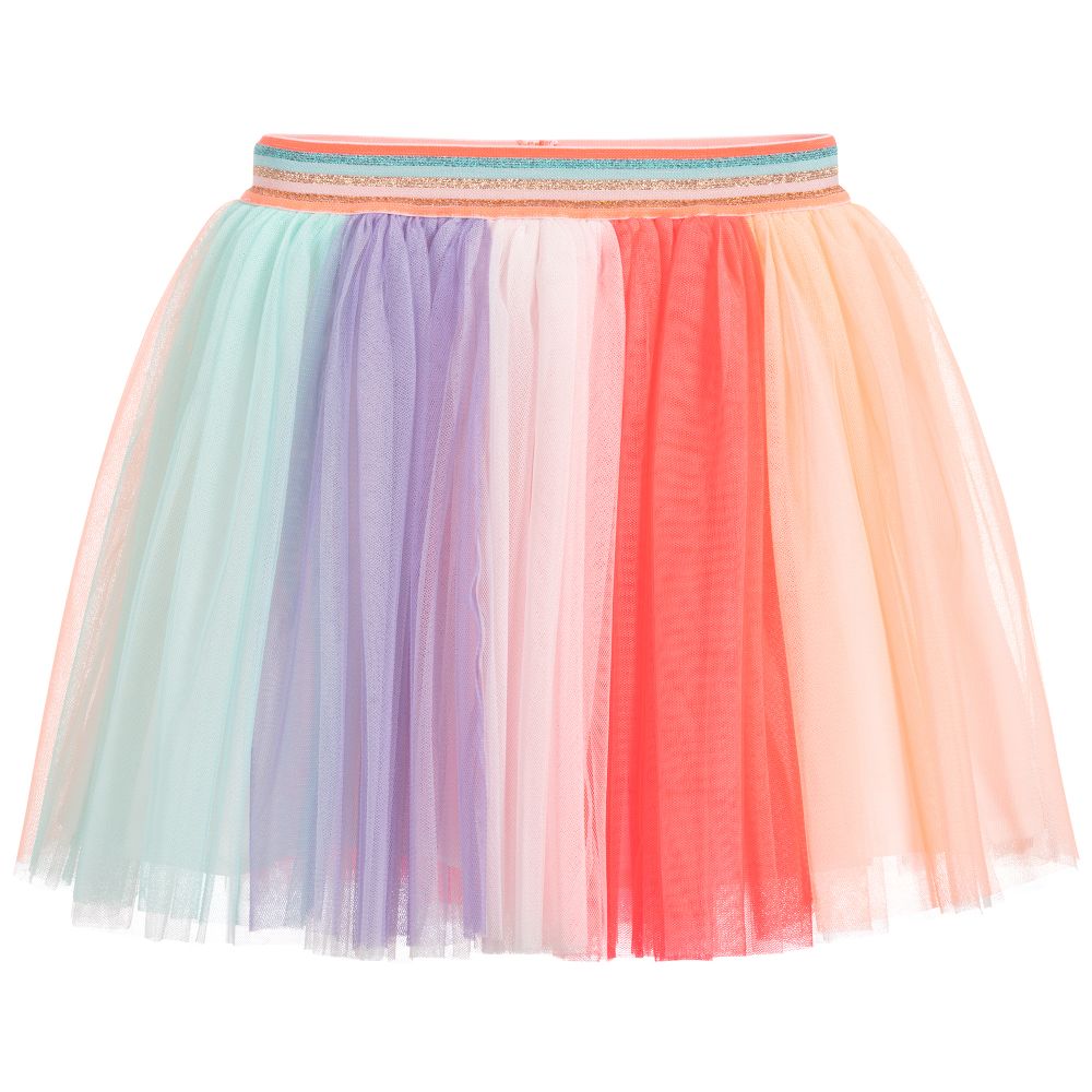 Red and blue tulle skirt on sale