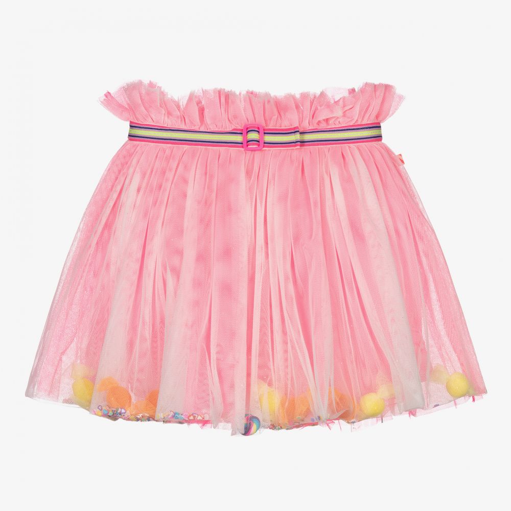 Billieblush - Розовая юбка-пачка с конфетти для девочек | Childrensalon