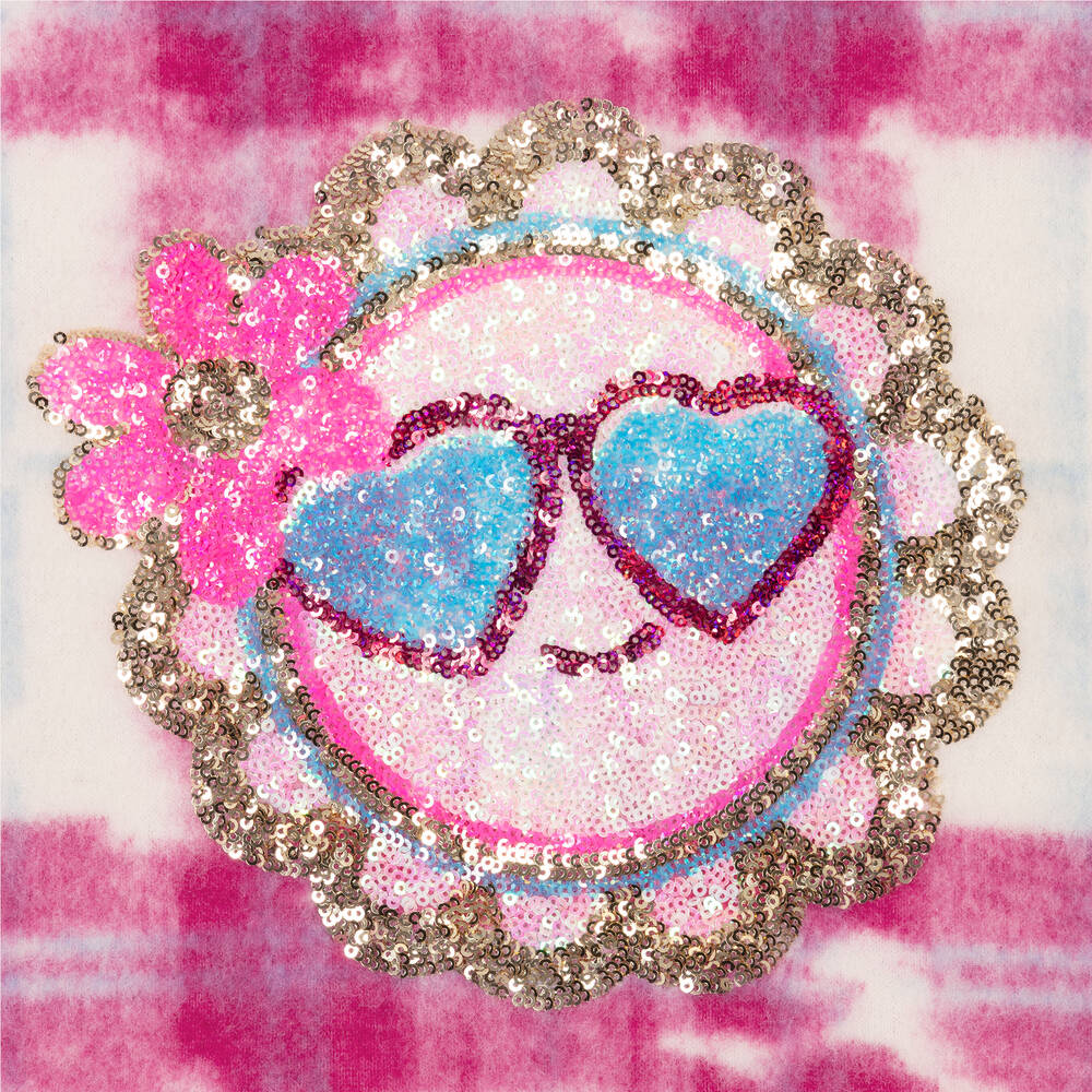 Billieblush-Girls Pink Check Shacket | Childrensalon Outlet