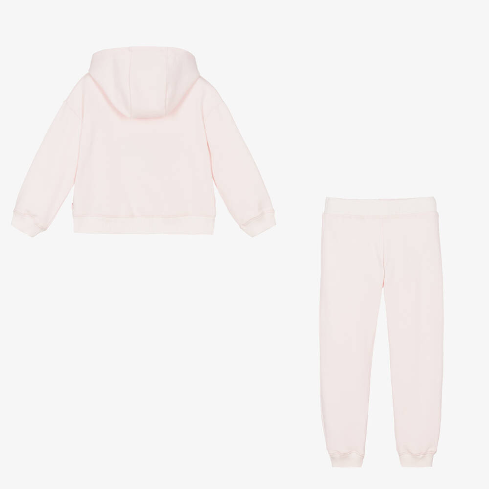 Billieblush-Розовый спортивный костюм из хлопка | Childrensalon Outlet