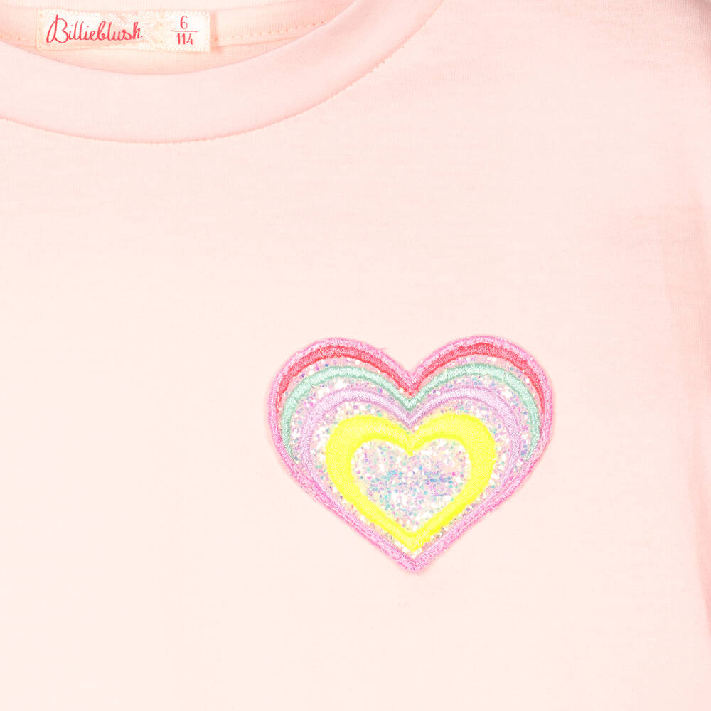 Billieblush-Girls Pink Cotton Pleated Dress | Childrensalon Outlet