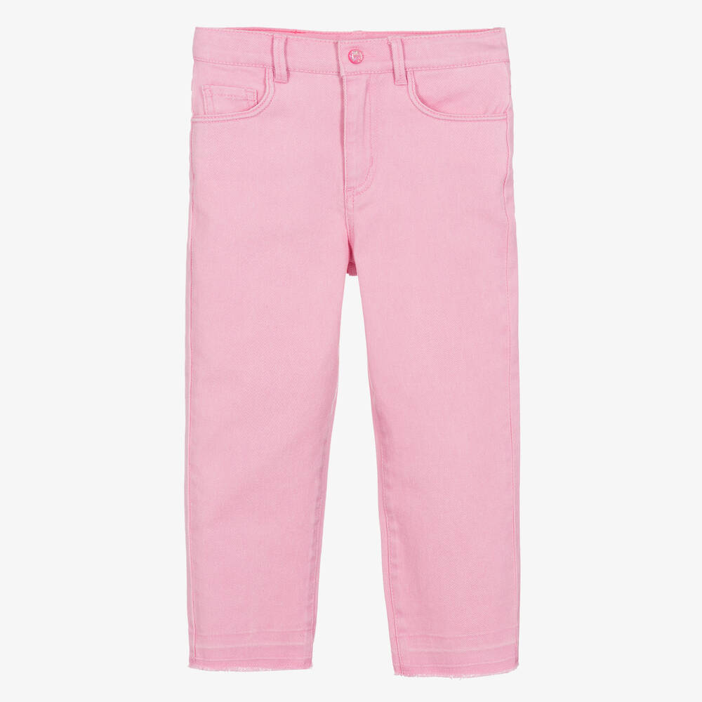 Billieblush - Jean rose en denim fille | Childrensalon