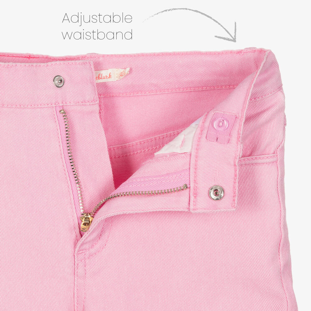 Billieblush - Girls Pink Denim Jeans | Childrensalon Outlet Billieblush - Girls Pink Denim Jeans | Childrensalon Outlet