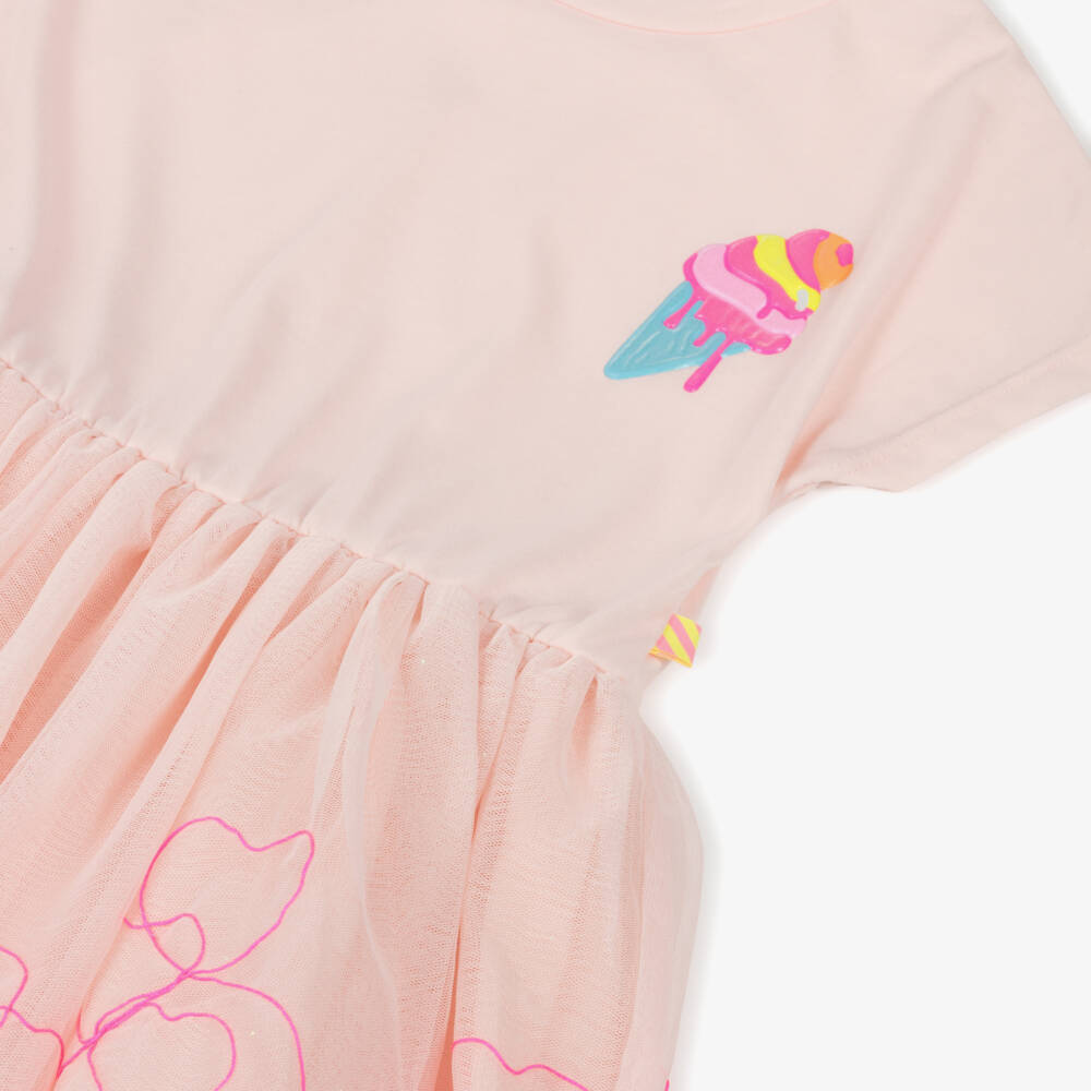 Billieblush-Girls Pink Dreamy Tulle Ensemble | Childrensalon Outlet