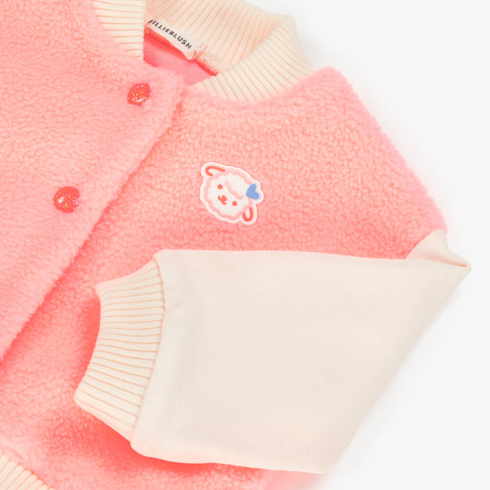 Billieblush-Уютная розовая шубка для девочек | Childrensalon Outlet
