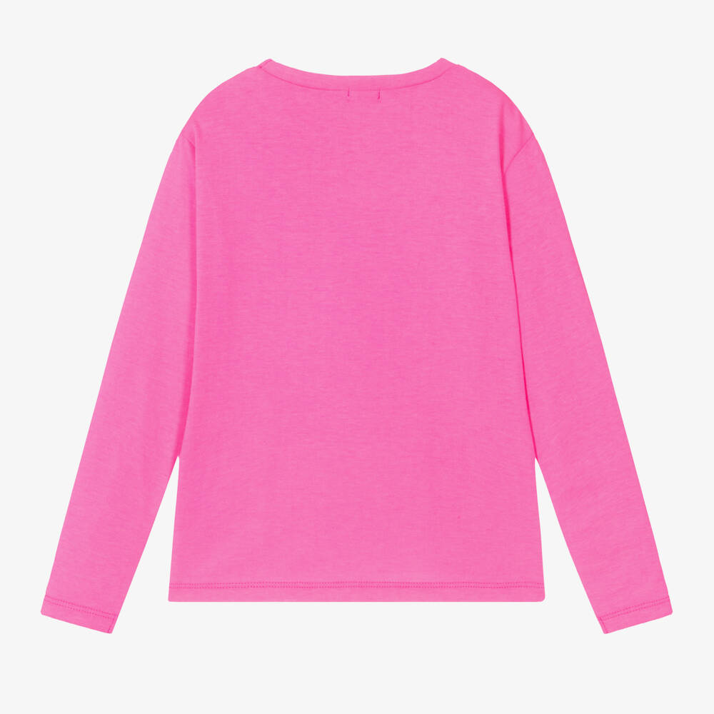 Billieblush-Girls Pink Floral Print Top | Childrensalon Outlet