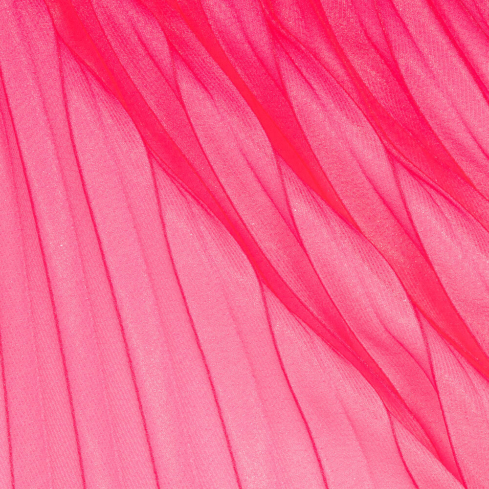 Billieblush-Girls Pink Glitter Pleated Logo Skirt | Childrensalon Outlet