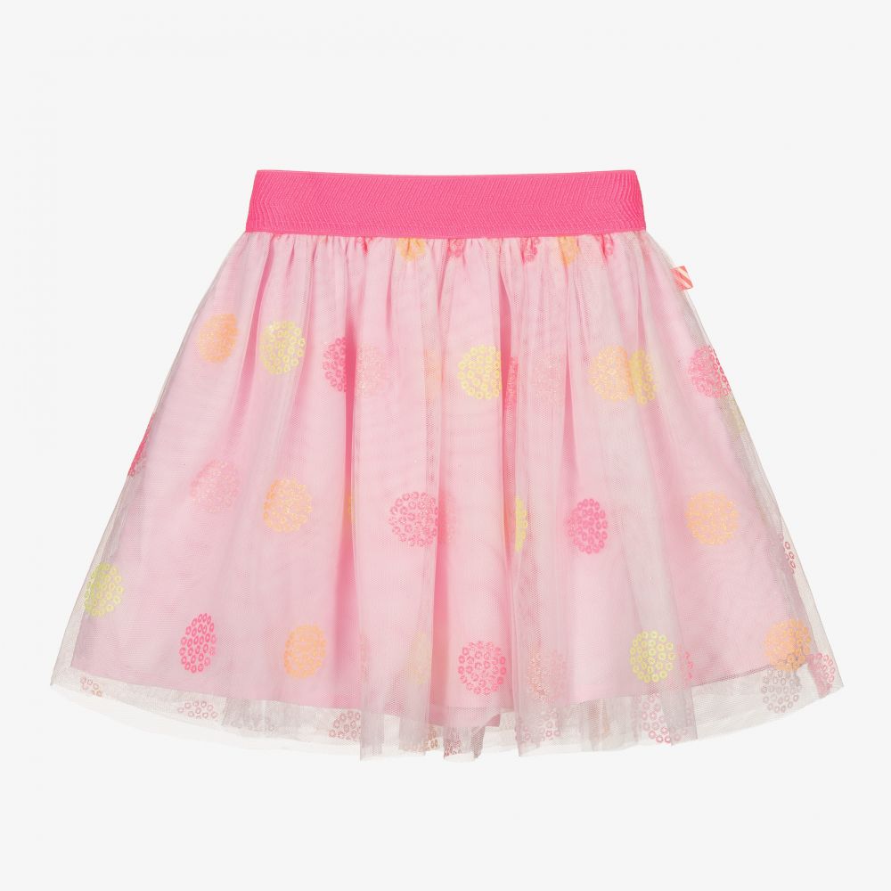Billieblush - Girls Pink Glitter Tutu Skirt | Childrensalon