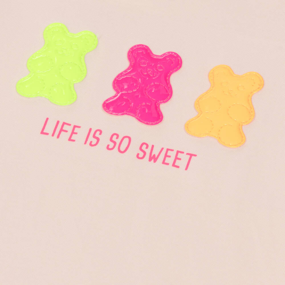 Billieblush-Girls Pink Gummy Bear Sleeveless Tee | Childrensalon Outlet