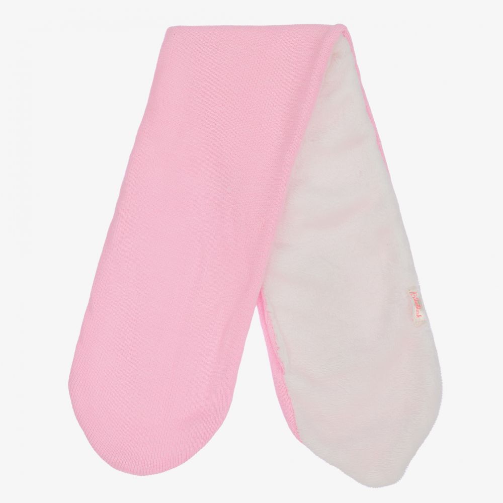 Billieblush-Girls Pink Hat & Scarf Set | Childrensalon Outlet