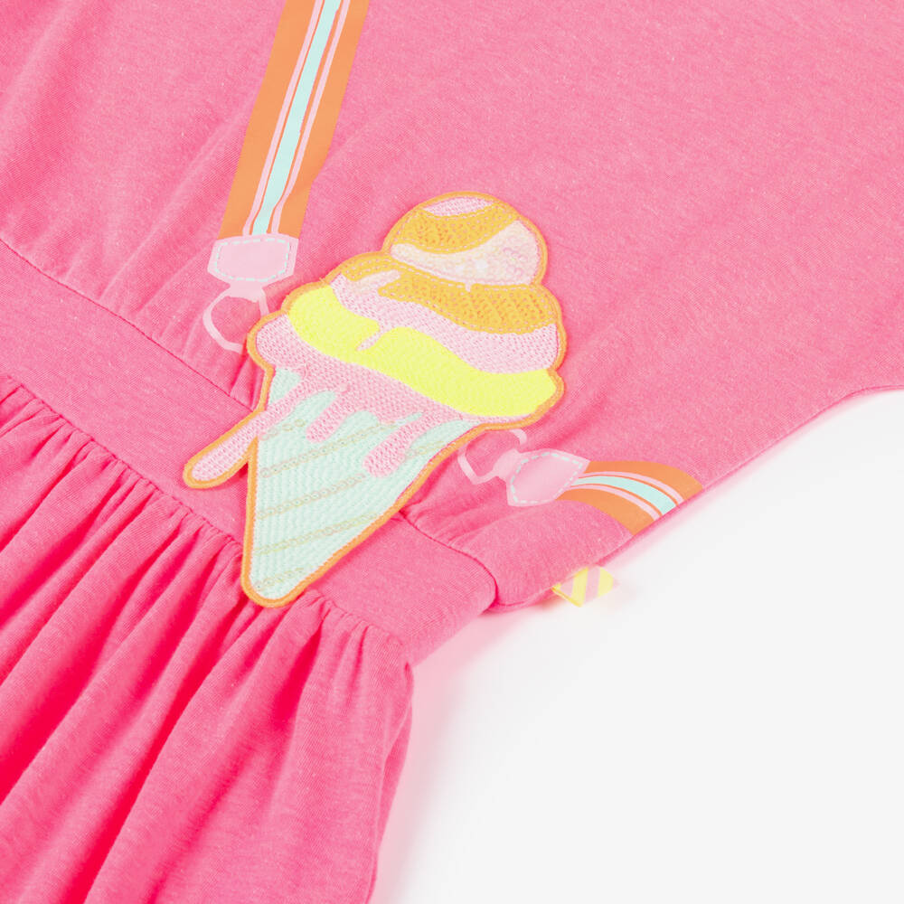 Billieblush-Платье с подвеской в виде мороженого для девочек розовое | Childrensalon Outlet