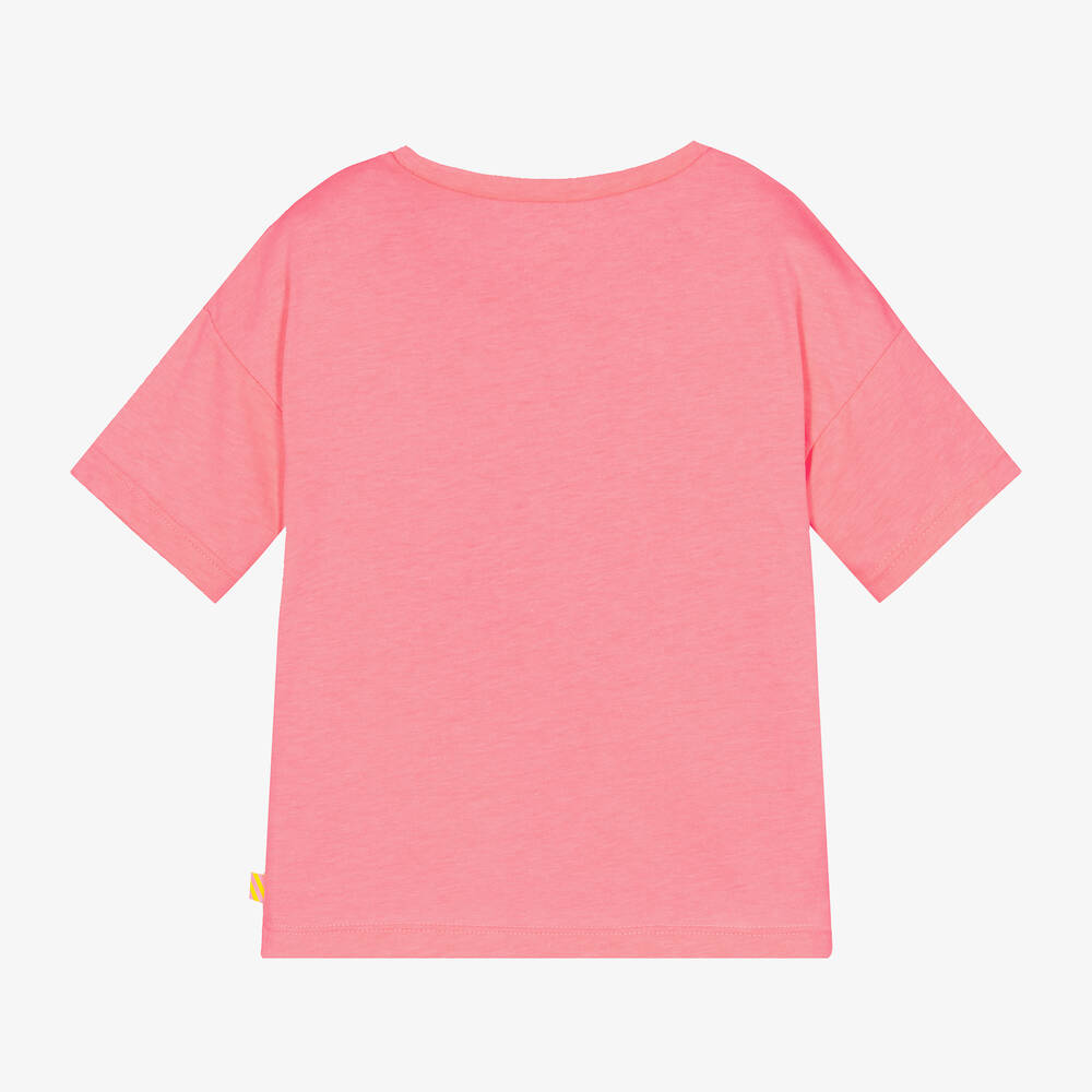 Billieblush-Розовая футболка из джерси Disney для девочек | Childrensalon Outlet