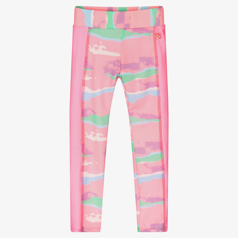 Billieblush Girls Pink Jersey Leggings Childrensalon Outlet