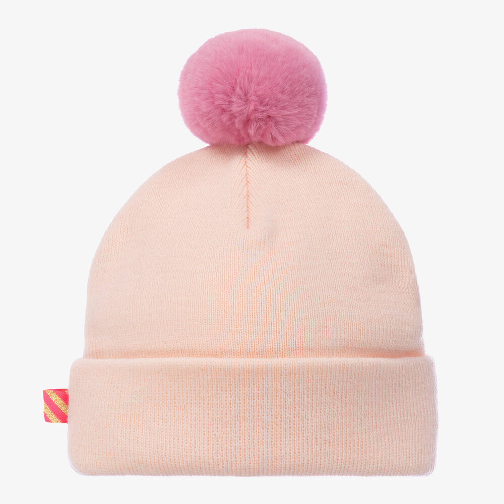 Girls bobble hat sales