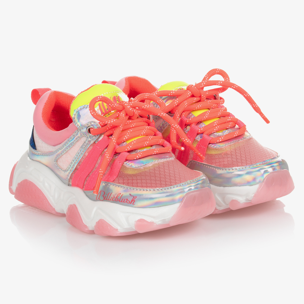Blush pink trainers hotsell