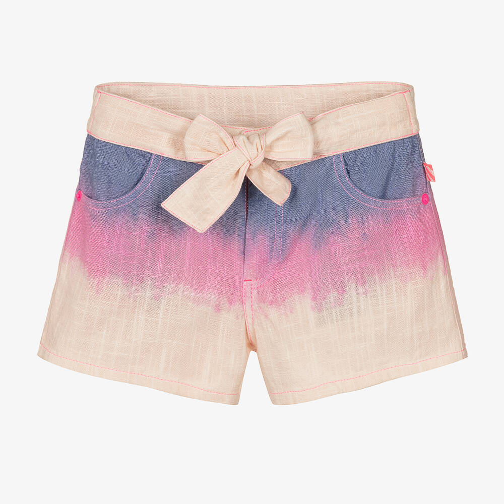 Billieblush - Short dégradé de rose en coton | Childrensalon