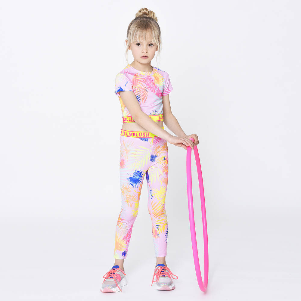 Billieblush-توب قصير لون زهري للبنات | Childrensalon Outlet