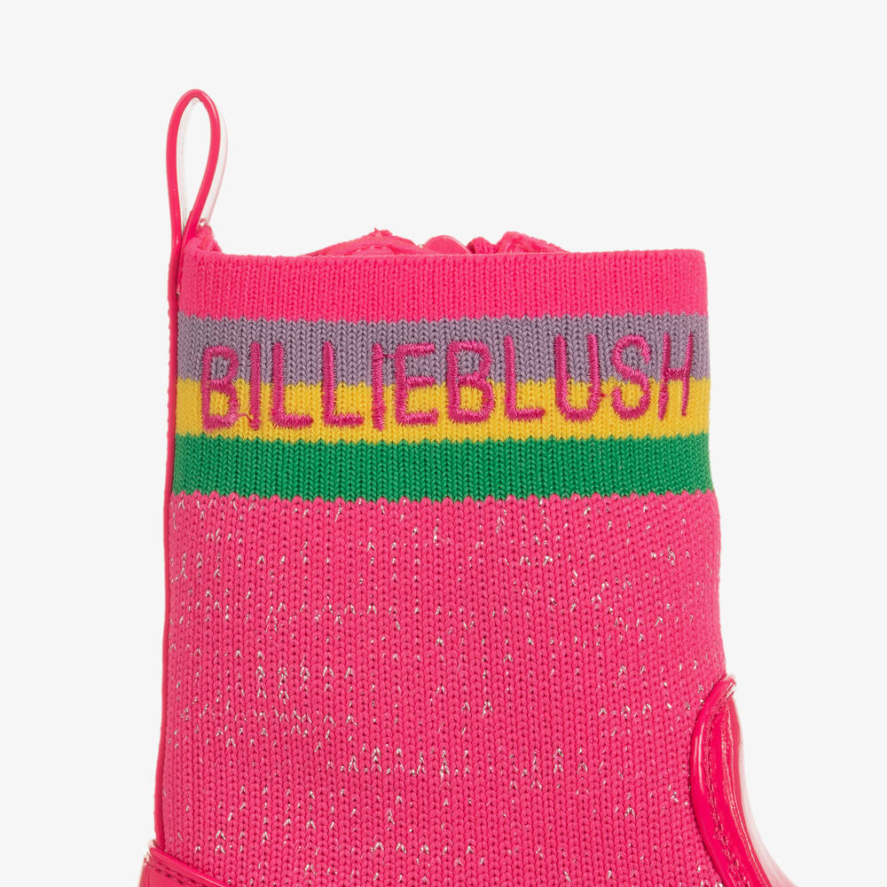 Billieblush-Розовые лакированные полусапожки | Childrensalon Outlet