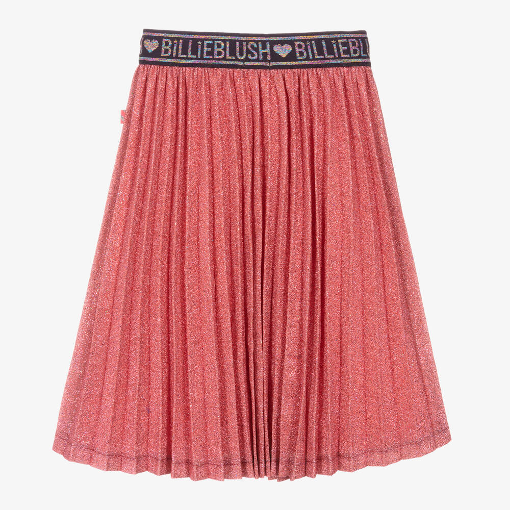 Billieblush-Girls Pink Pleated Skirt | Childrensalon Outlet