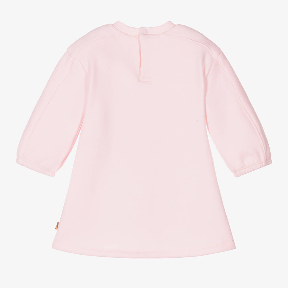 Billieblush-Girls Pink Rabbit Sweatshirt Dress | Childrensalon Outlet