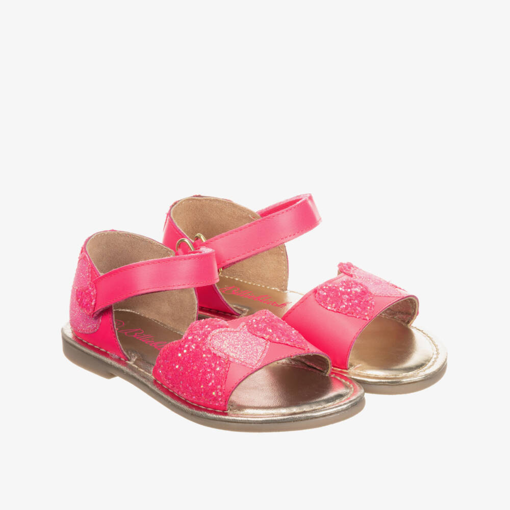 Billieblush-Girls Pink Sandals | Childrensalon Outlet