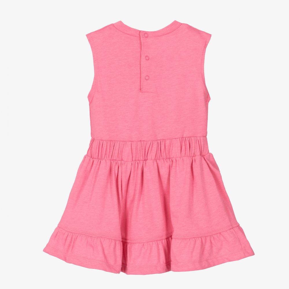 Billieblush-Girls Pink Seahorse Dress | Childrensalon Outlet