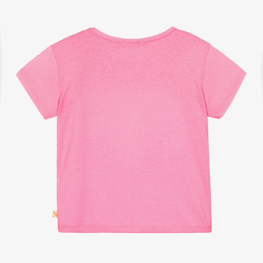 Billieblush-Girls Pink Sequin Scooter Tee | Childrensalon Outlet