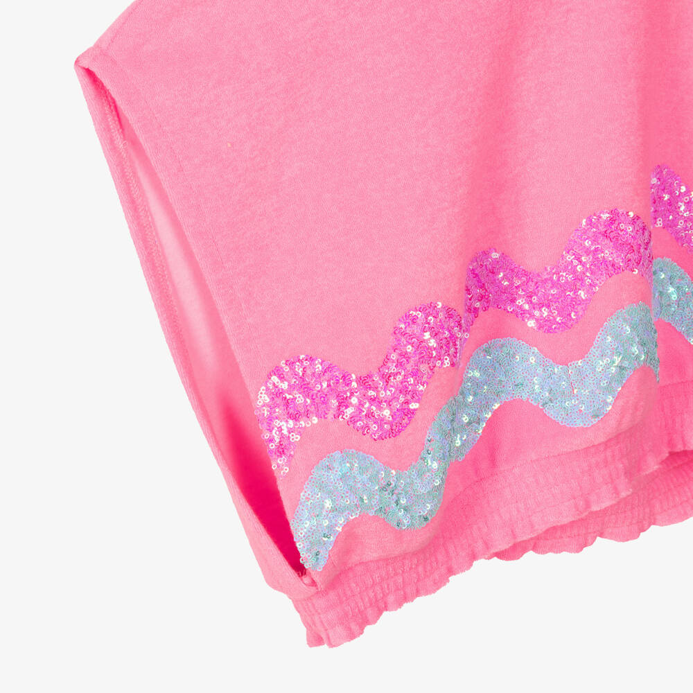 Billieblush-Розовый худи с пайетками для девочек | Childrensalon Outlet