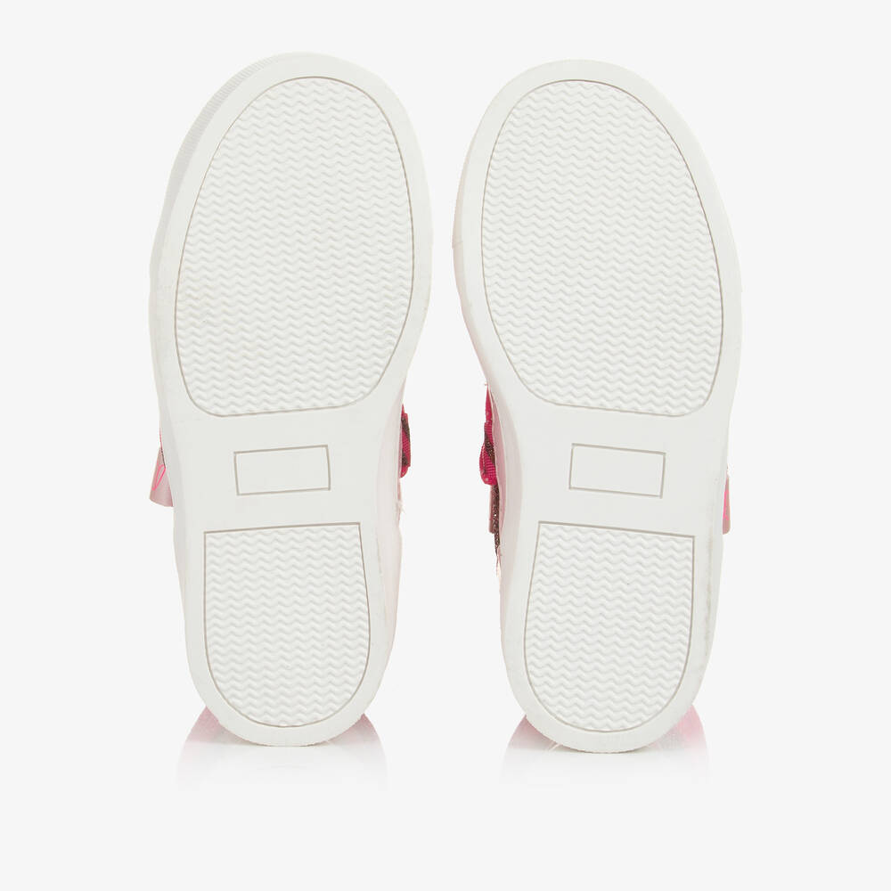 Billieblush-Розово-серебристые зимние ботинки с блестками | Childrensalon Outlet