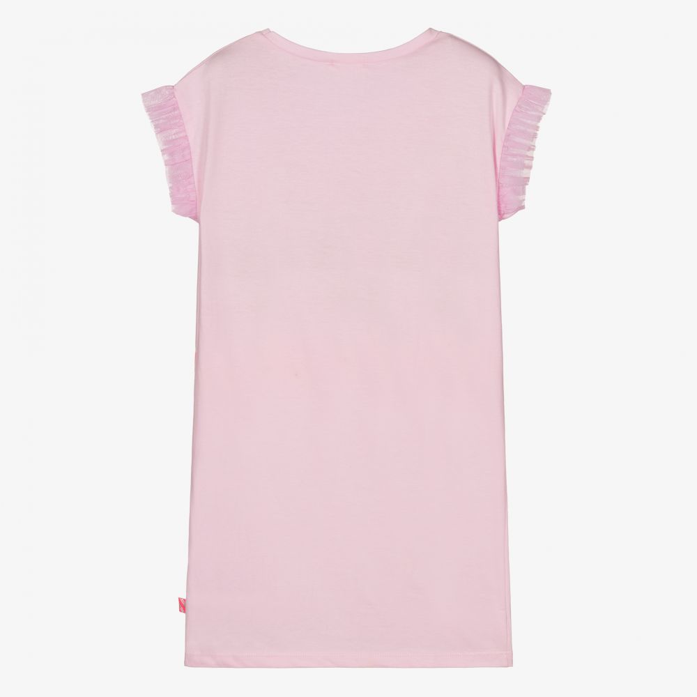 Billieblush-Girls Pink Stars Cotton Dress | Childrensalon Outlet