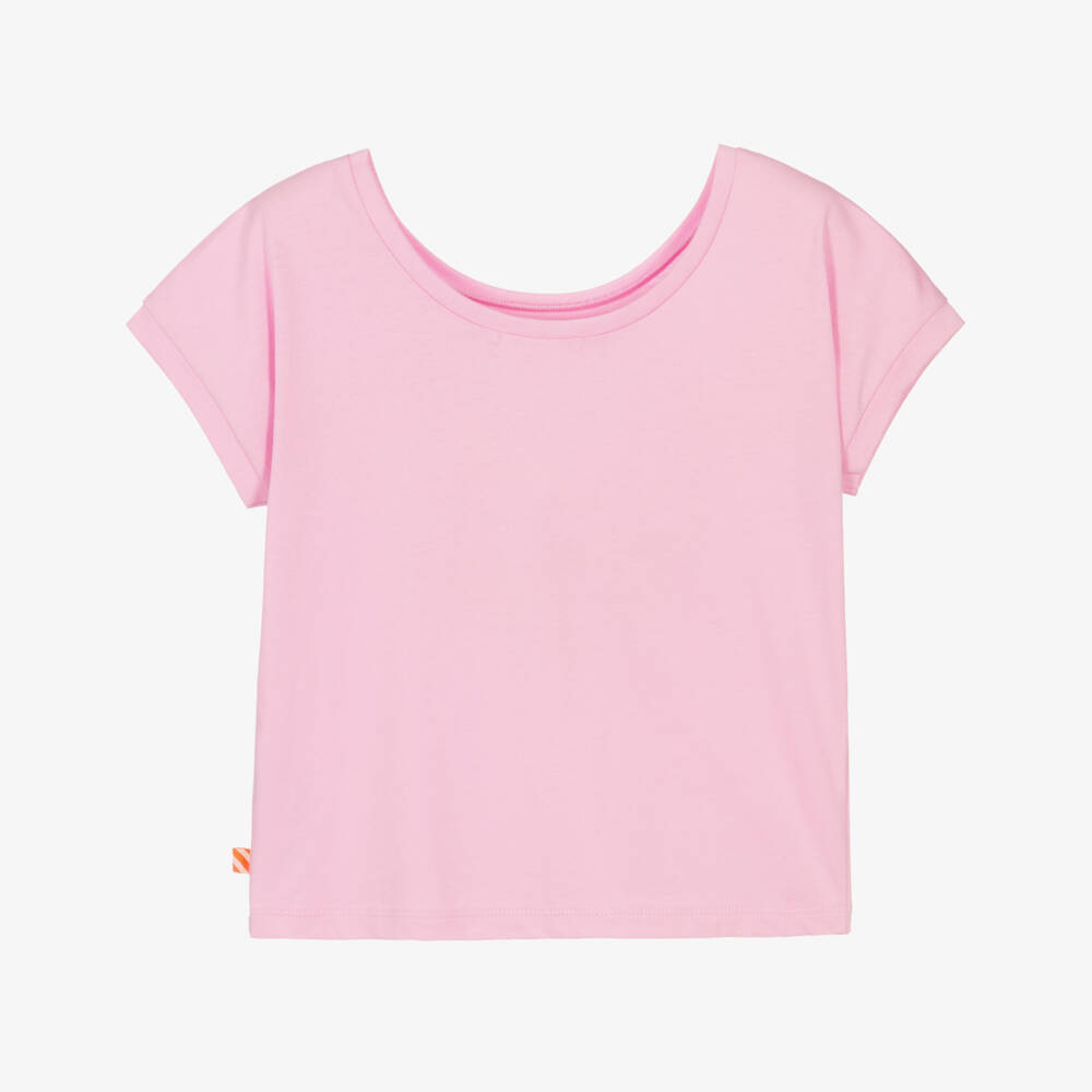 Billieblush-Розовая футболка для девочек | Childrensalon Outlet