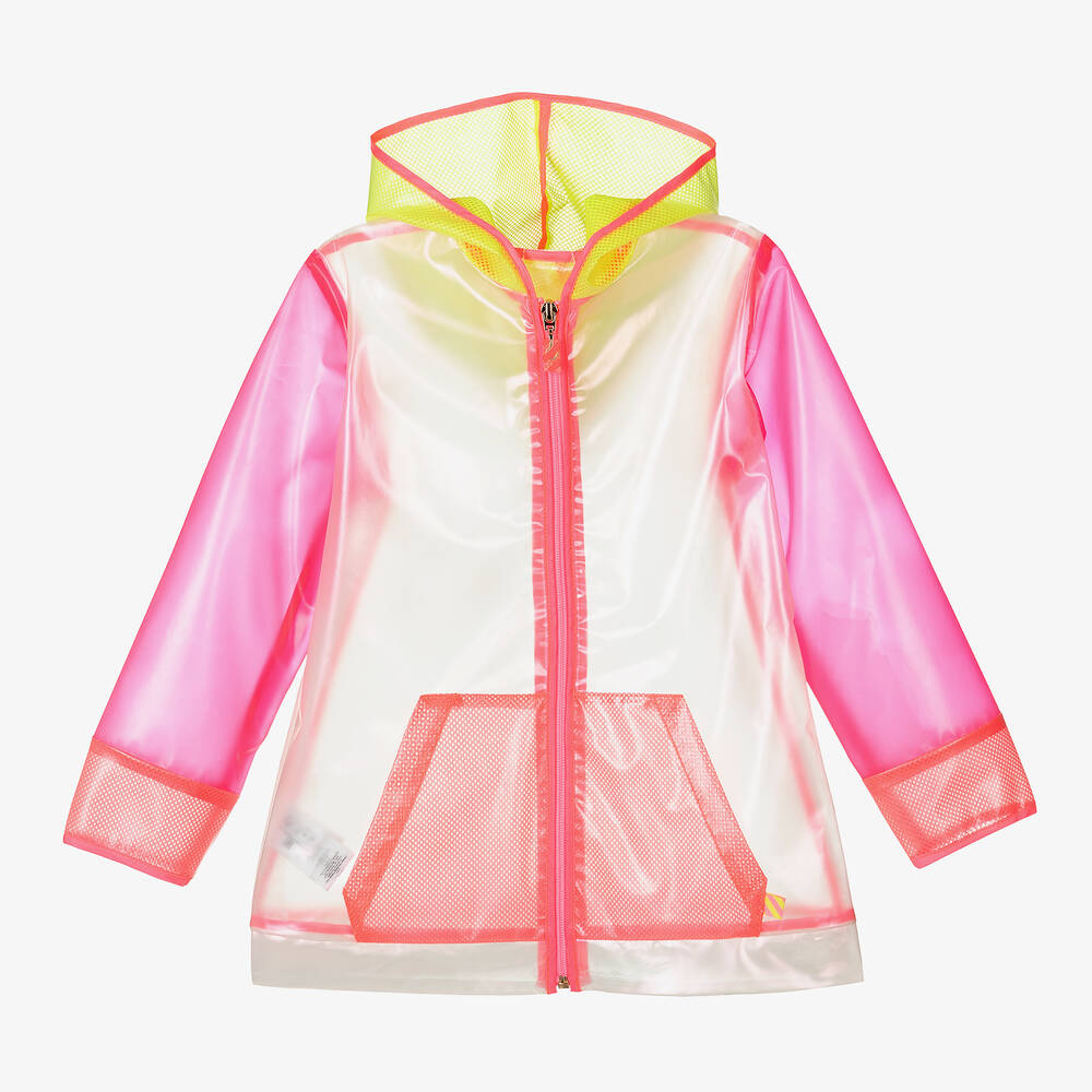 Blush pink raincoat sales
