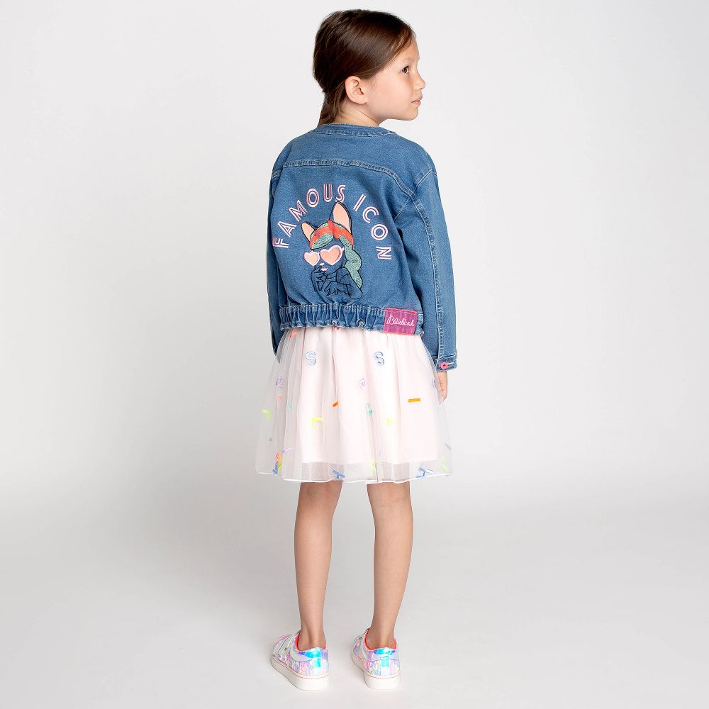 Billieblush Jupe rose en tulle Fille