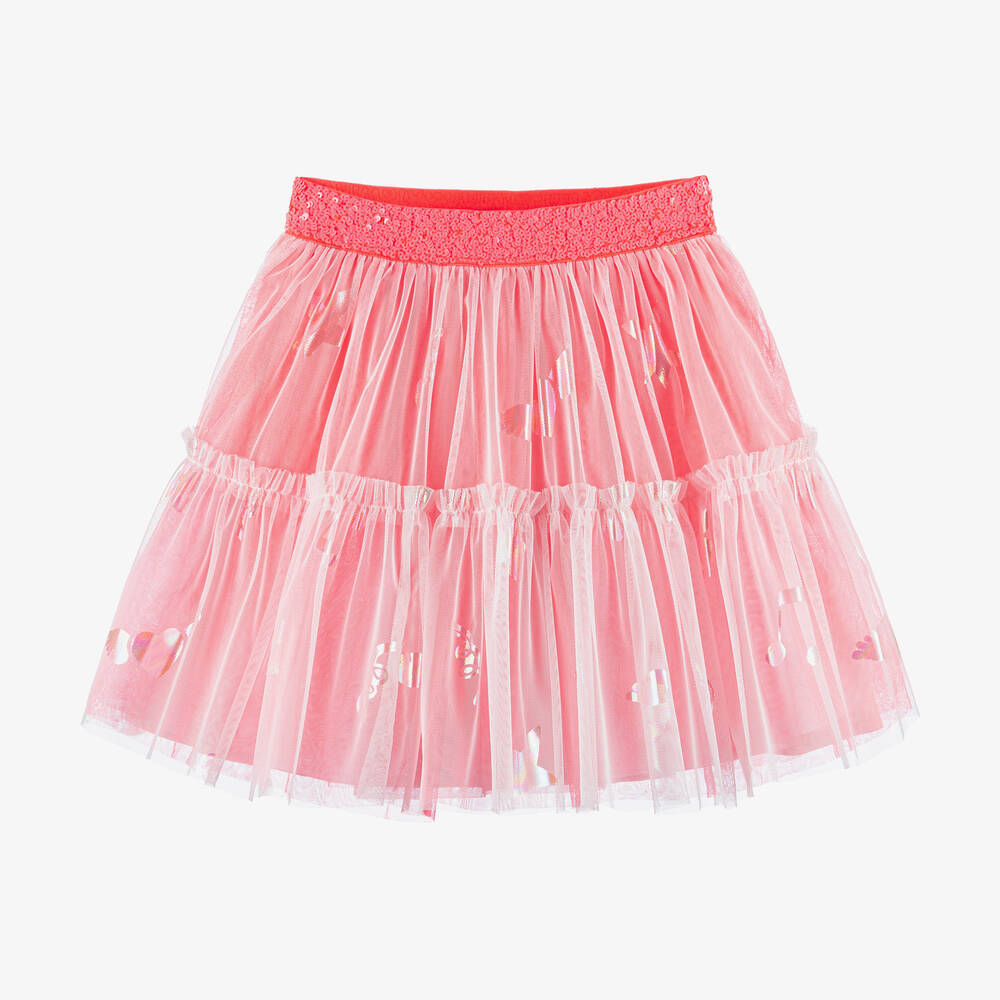 Billieblush-Girls Pink Tulle Tutu Skirt | Childrensalon Outlet