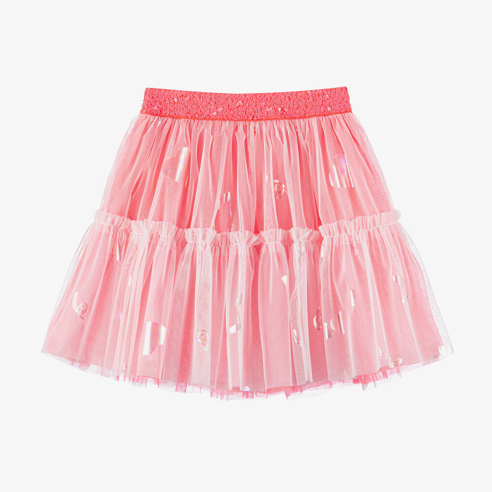 Billieblush - Girls Pink Tulle Tutu Skirt | Childrensalon Outlet