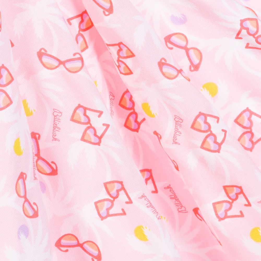 Billieblush-Girls Pink Viscose Dress | Childrensalon Outlet