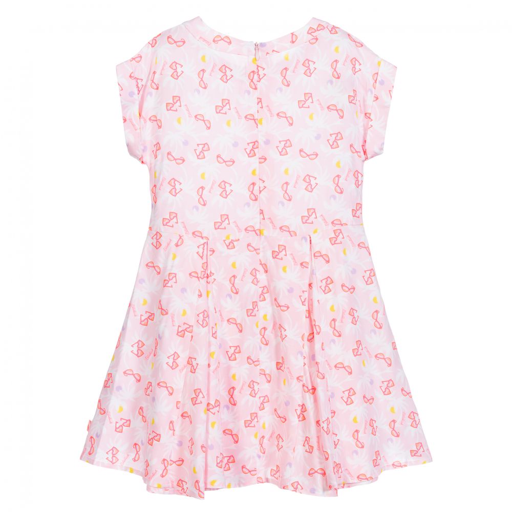 Billieblush-Girls Pink Viscose Dress | Childrensalon Outlet