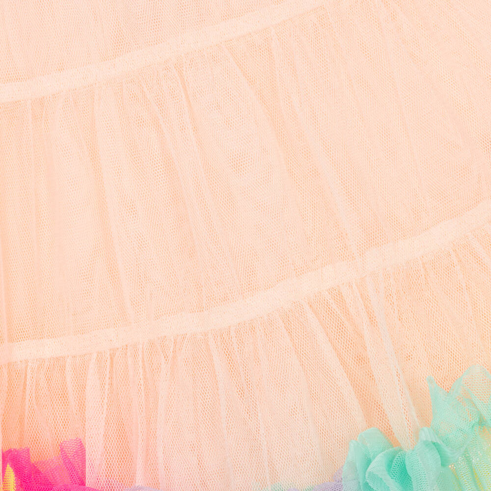 Billieblush-Girls Playful Denim & Tulle Delight | Childrensalon Outlet