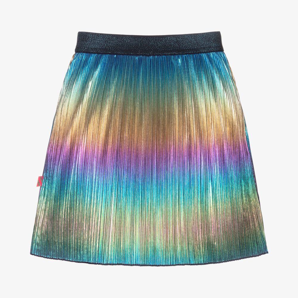 Billieblush-Girls Pleated Rainbow Skirt | Childrensalon Outlet