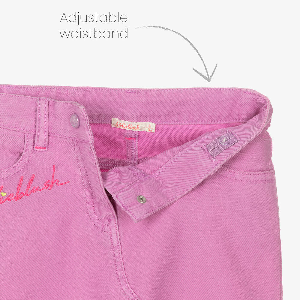 Billieblush-Фиолетовая юбка из хлопкового твила | Childrensalon Outlet