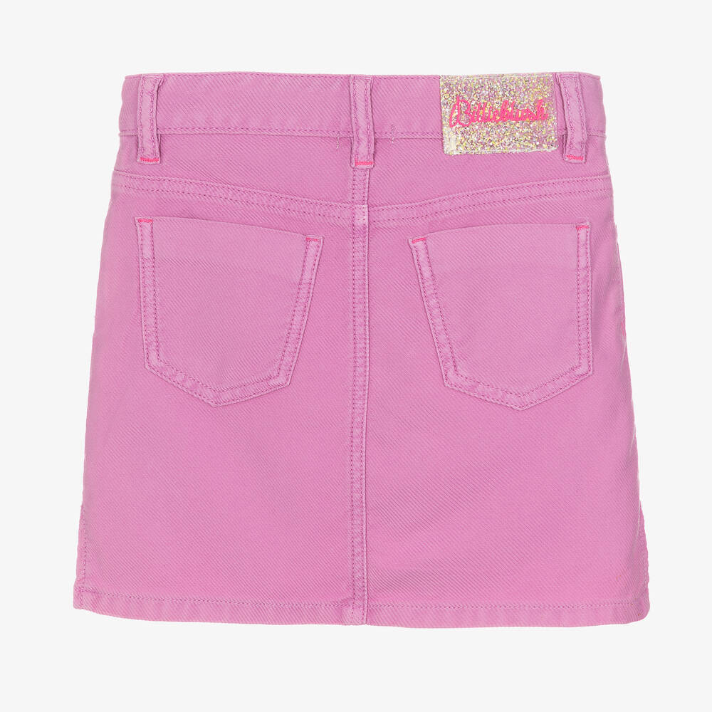 Billieblush-Фиолетовая юбка из хлопкового твила | Childrensalon Outlet