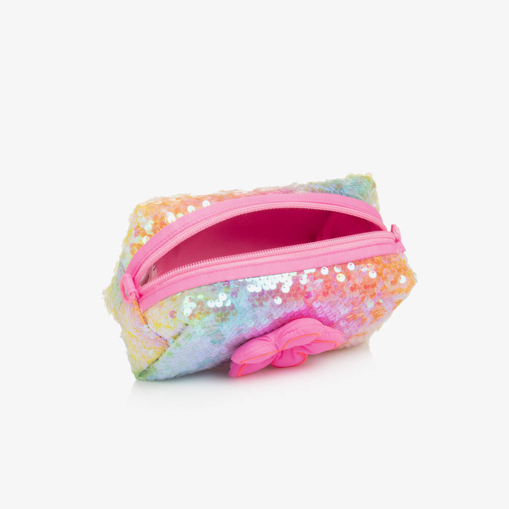 Billieblush-Girls Radiant Pink Sequin Pouch | Childrensalon Outlet