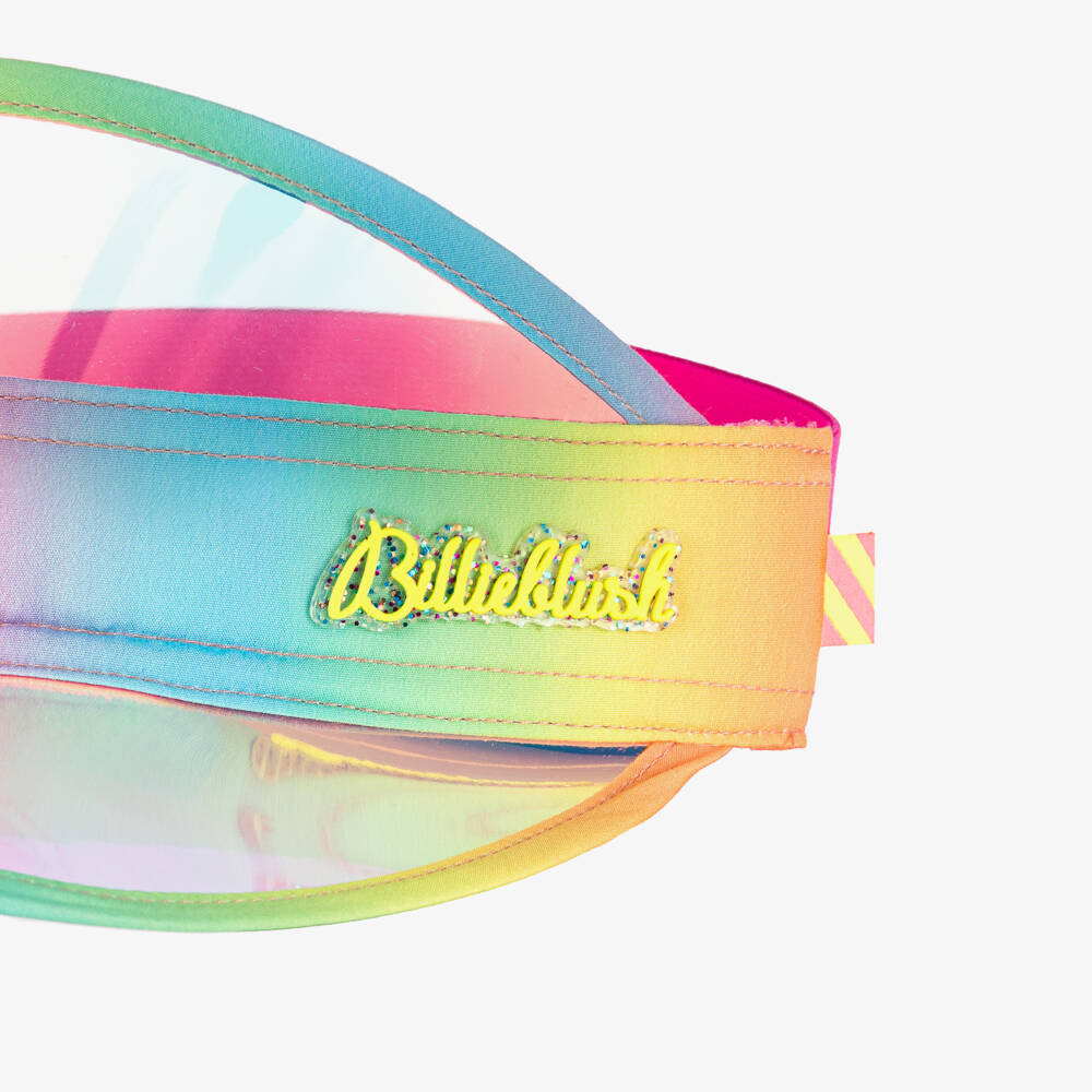 Billieblush-Girls Rainbow Shine Beach Visor | Childrensalon Outlet