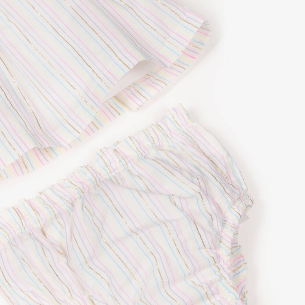 Billieblush-Girls Rainbow Stripe Dress Delight | Childrensalon Outlet