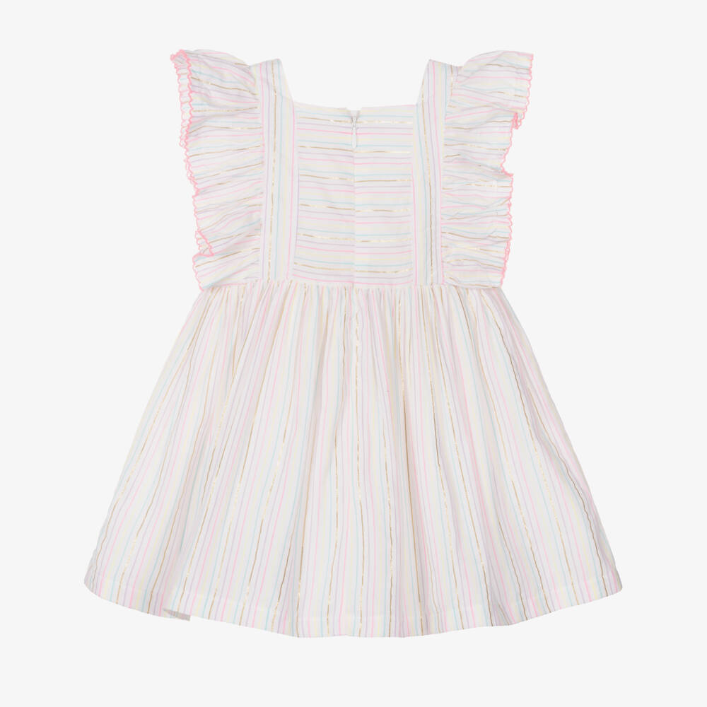 Billieblush-Girls Rainbow Stripe Dress Delight | Childrensalon Outlet