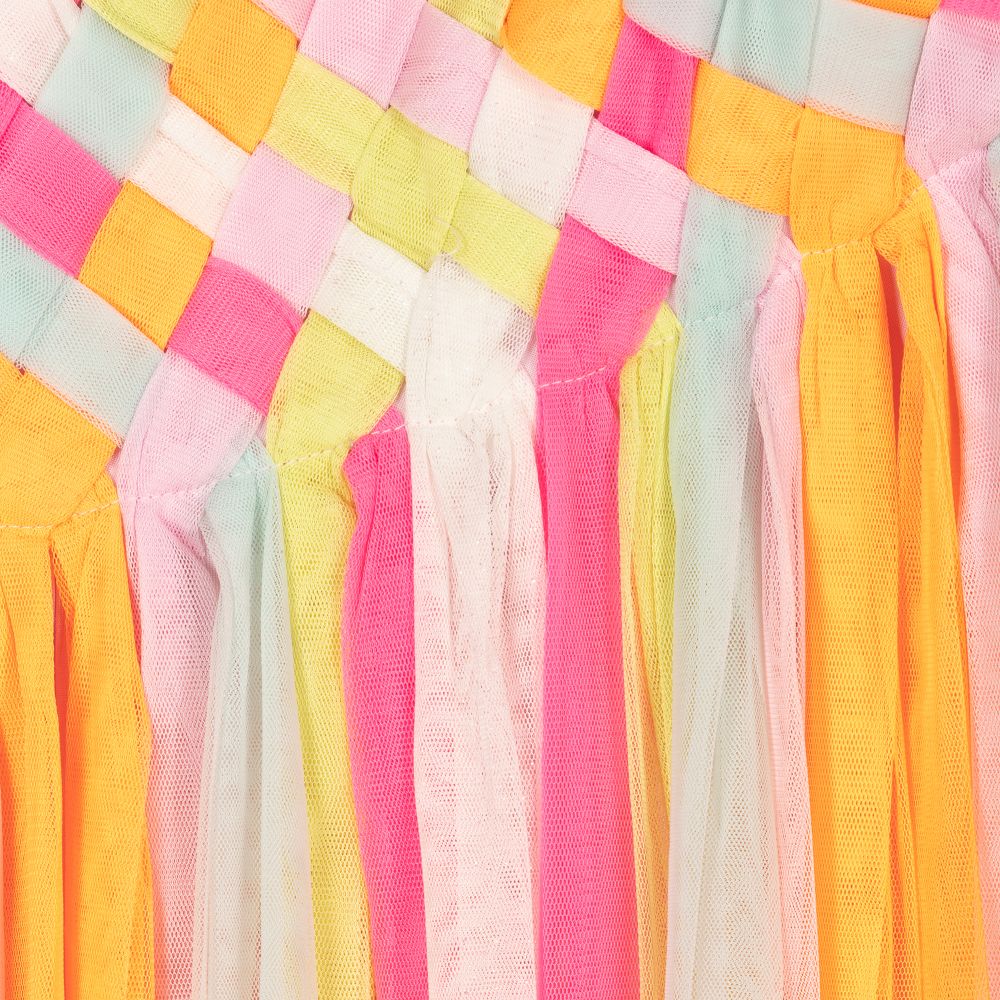 Billieblush-Girls Rainbow Tulle Dress | Childrensalon Outlet