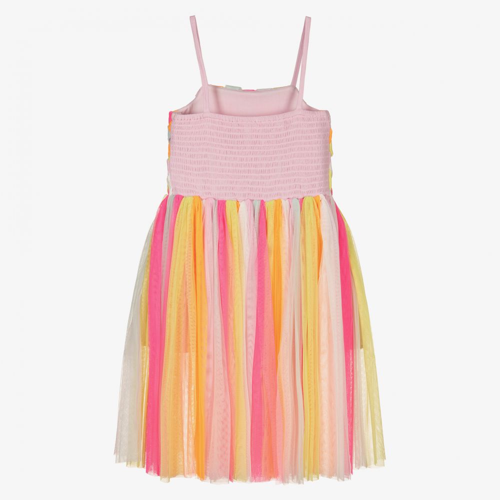 Billieblush-Girls Rainbow Tulle Dress | Childrensalon Outlet