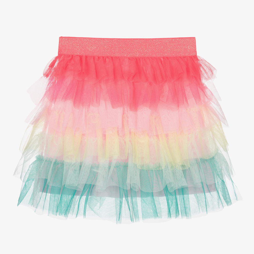 Billieblush-Girls Rainbow Tulle Tutu Skirt | Childrensalon Outlet